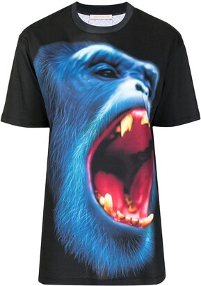 CHRISTOPHER KANE　Monkey graphic T-shirt Christopher Kane XS Gorilla Graphic Tee